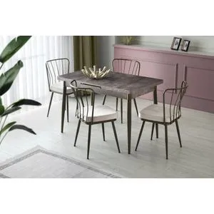 Ay - 1181 Mink Extendable Dining Table