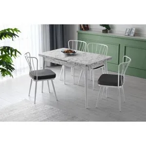 Ay - 1183 Multicolor Extendable Dining Table