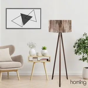 AYD - 2225 Smeđa Podna Lampa