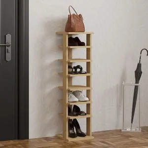 Ayka - Sapphire Oak Sapphire Oak Shoe Cabinet