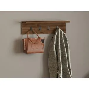 Ayla - Walnut Walnut Wall Shelf