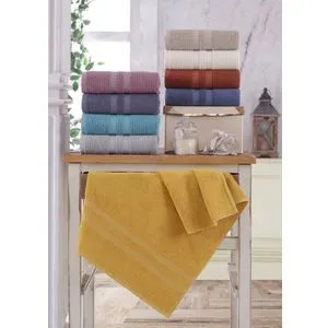 Ayliz - Asorti Multicolor Hand Towel Set (6 Pieces)