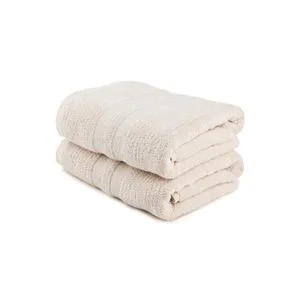 Ayliz - Cappuccino Cappuccino Bath Towel Set (2 Pieces)