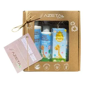 Azeta Bio Organski paket -Dobro došla bebo - (šampon/kupka 200ml, krema za lice i telo 100ml, ulj...