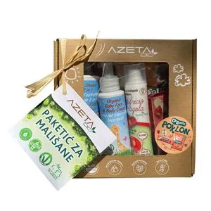 Azeta Bio Paketić za mališane 0m+(aloe vera sampon za kosu I telo 200ml, krema za lice I telo 100...