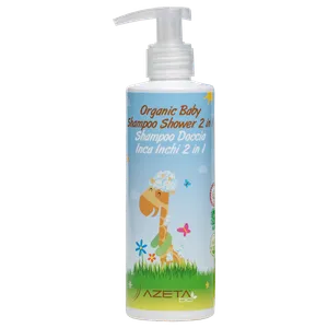 AzetaBio Organski paket za Ekcem, Dermatitis I Suvu kožu (uljani šampon/kupka 200ml, krema za lic...