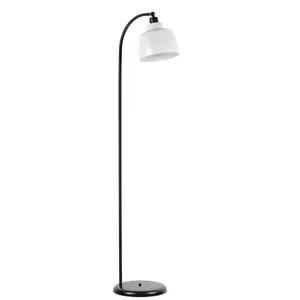 Azra Siyah Beyaz Huni Başlıklı Lambader Black
White Floor Lamp