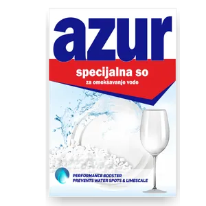 AZUR salt so za omekšavanje vode kod mašinskog pranja posuđa kutija 1.5 kg