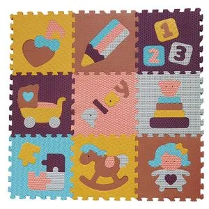 Baby Great Podne puzzle Premijum klase "Ćerke-majke" (braon)