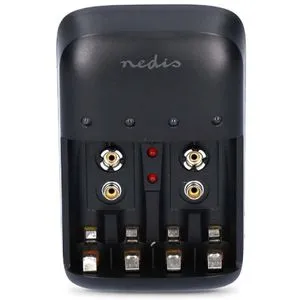 BACH07 Nedis Punjac baterija AA/AAA/9V LED indikator