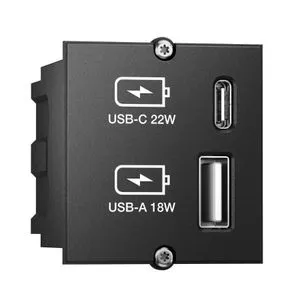 Bachmann Custom modul 917.227 USB-A i USB-C punjač, PD i Quick Charge
