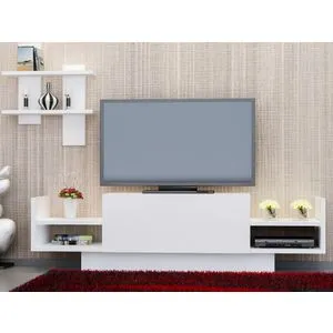 Bahar - White White TV Unit