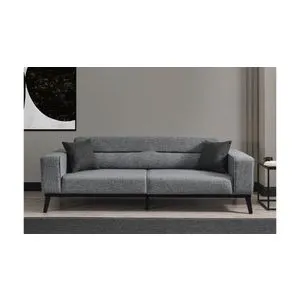 Bali 3 Seater - Light Grey Light Grey 3-Seat Sofa-Bed