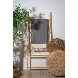 Baliksirti - Anthracite Anthracite Fouta (Beach Towel)