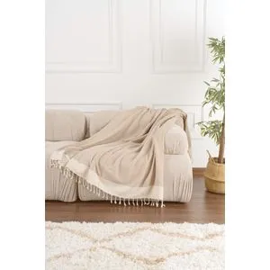Baliksirti - Beige Beige Sofa Cover