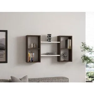 Bambi - White, Walnut White
Walnut Wall Shelf