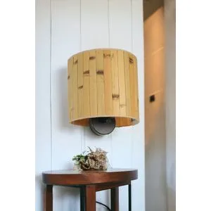 Bambu - 8850-6P Drvena Zidna Lampa