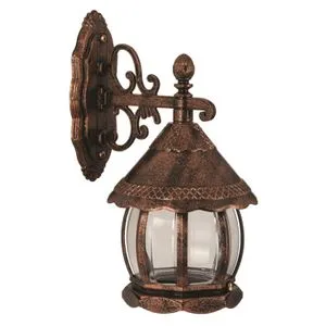 BAP-68184-BKR-M2 Brown Outdoor Wall Lamp