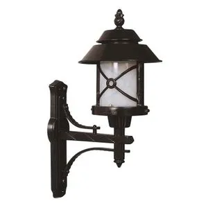BAP-68199-BSY Black
White Outdoor Wall Lamp