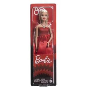Barbie lutka 80th Anniversary Ruby