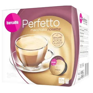 BARCAFFE MACCH.NOISETTE 140G DGC KAPSULE