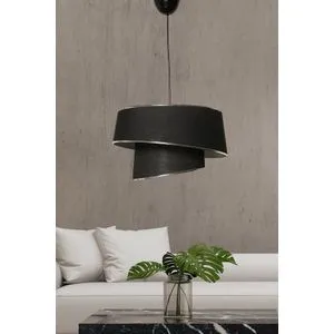 Barette - Silver, Black Silver
Black Chandelier