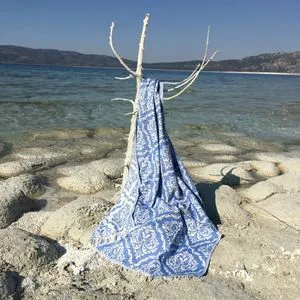 Barok - Blue Blue Fouta (Beach Towel)