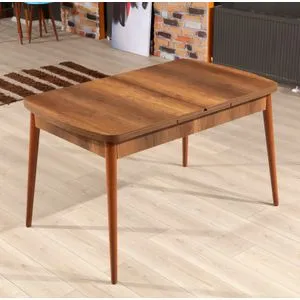 Barok Walnut Extendable Dining Table