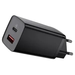 Baseus GaN2Lite punjač 65W Type C/Usb A crna