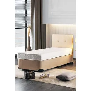 Basic 90x200 cm Single Size Firm Mattress White Mattress