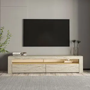 Batı - Travertine Travertine TV Stand