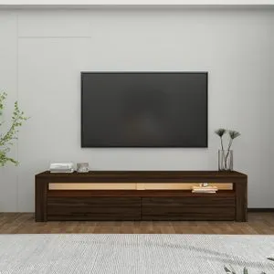 Batı - Walnut Walnut TV Stand