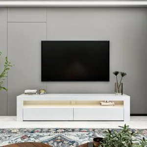 Batı - White White TV Stand