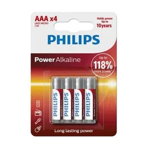 BATERIJA PHILIPS AAA LR03  / 4 kom.