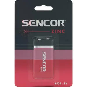 Baterija Sencor 6F22 9V Cink Karbon