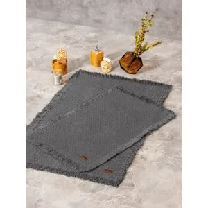 Bath Rug - Anthracite Anthracite Bathmat Set (2 Pieces)