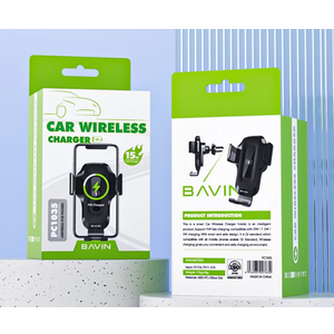 Bavin auto držač/wirelees punjač 15W