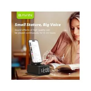 Bavin Bluetooth zvučnik BM-07 stalak, crna