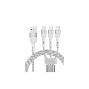 Bavin kabl 18W 3 in 1 Micro, type-C, lightning bela