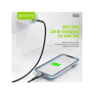 Bavin Magsafe magnetic Power bank 5000mAh, bela