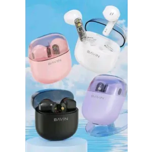 Bavin Wireless earphone B61 slušalice bela
