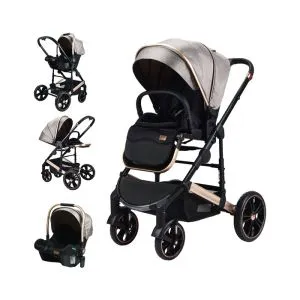 BBO Kolica Za Bebe (U8) Megamove Set - Mocha