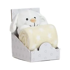 BBO Set Igračka + Ćebence (B200002) – White Dog