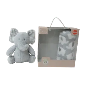 BBO Set Igračka + Ćebence (Wl-5672-1) – Grey Elephant