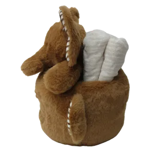 BBO Set Igračka + Ćebence (Wl-N50255-5) – Brown Elephant