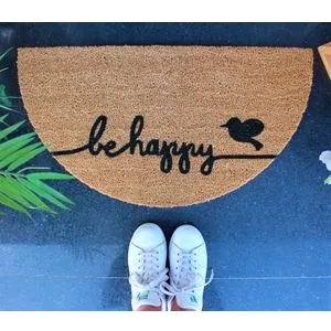 Be Happy Brown
Black Coco Doormat