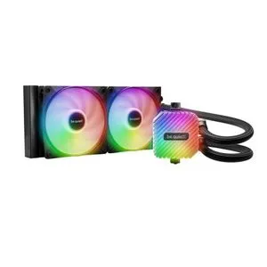 be quiet! BW022 LIGHT LOOP, 360mm Black [LGA-1851 Default ILM and RL-ILM support], Pump with prog...