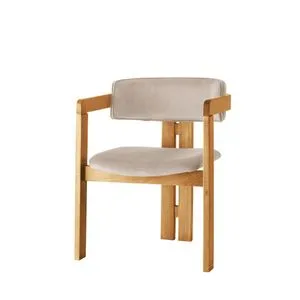 Bež stolica CO - 034 od hrasta