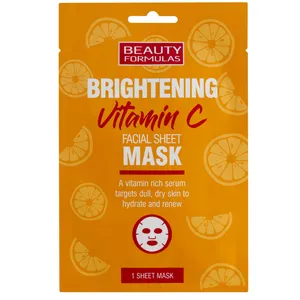 Beauty Formulas - BRIGHTENING VITAMIN C Sheet maska za lice