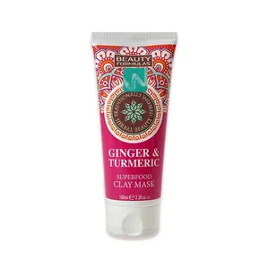 Beauty Formulas - GINGER&amp;TURMERIC Clay maska za lice 100ml